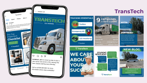 Social media posts for Transtech
